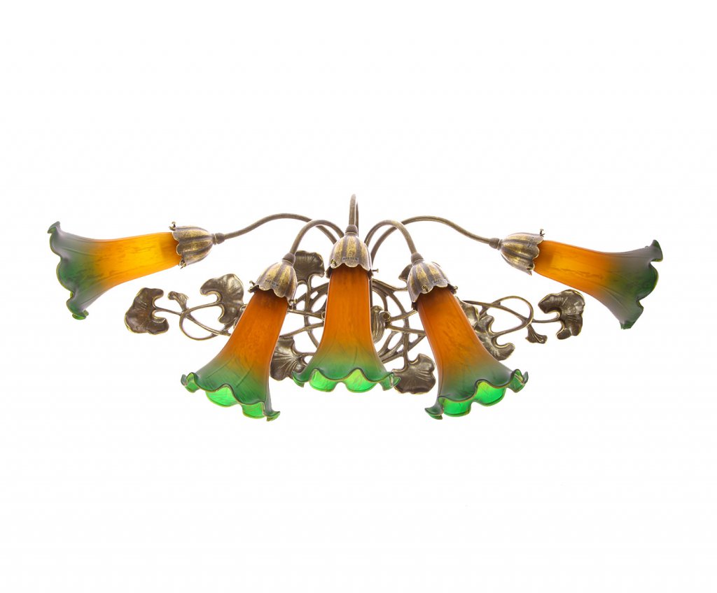 Светильник настенный (5 плафонов) 25W F-464.00