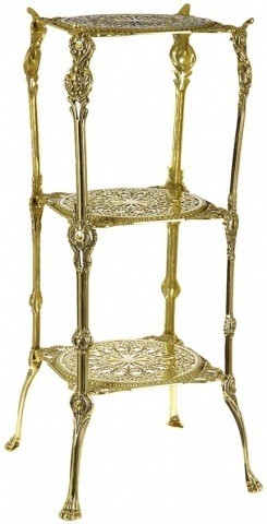 Столик латунь 00374