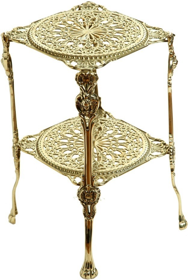 Столик латунь 00375