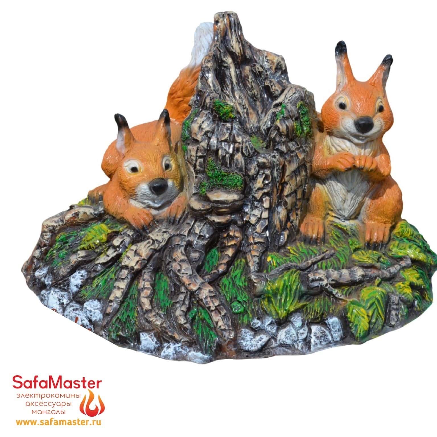 Крышка люка Белки на пне 007367