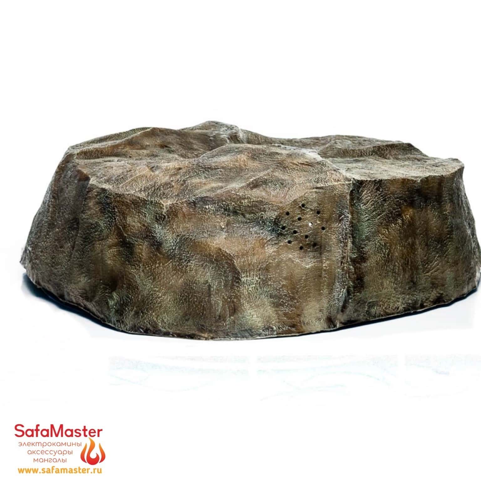 Декоративная крышка люка, септика, канализационного колодца пластиковая Камень большой 008026