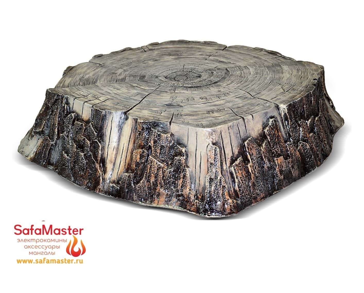 Крышка для люка и септика Пень сред. 007698