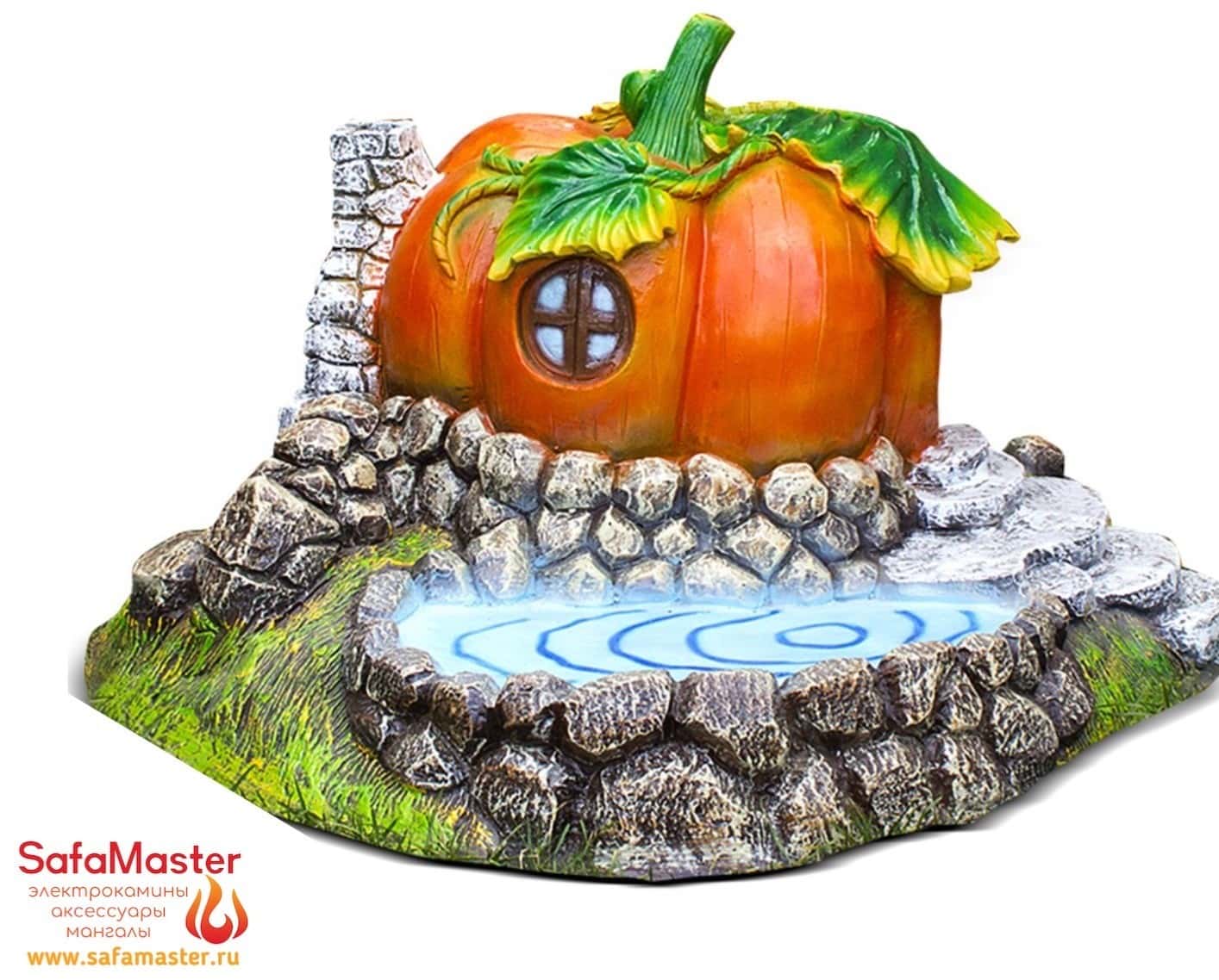 Крышка для люка и септика тыква дом гномов 007918