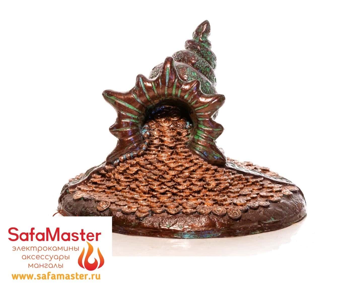 Крышка для люка и септика Ракушка 0008101