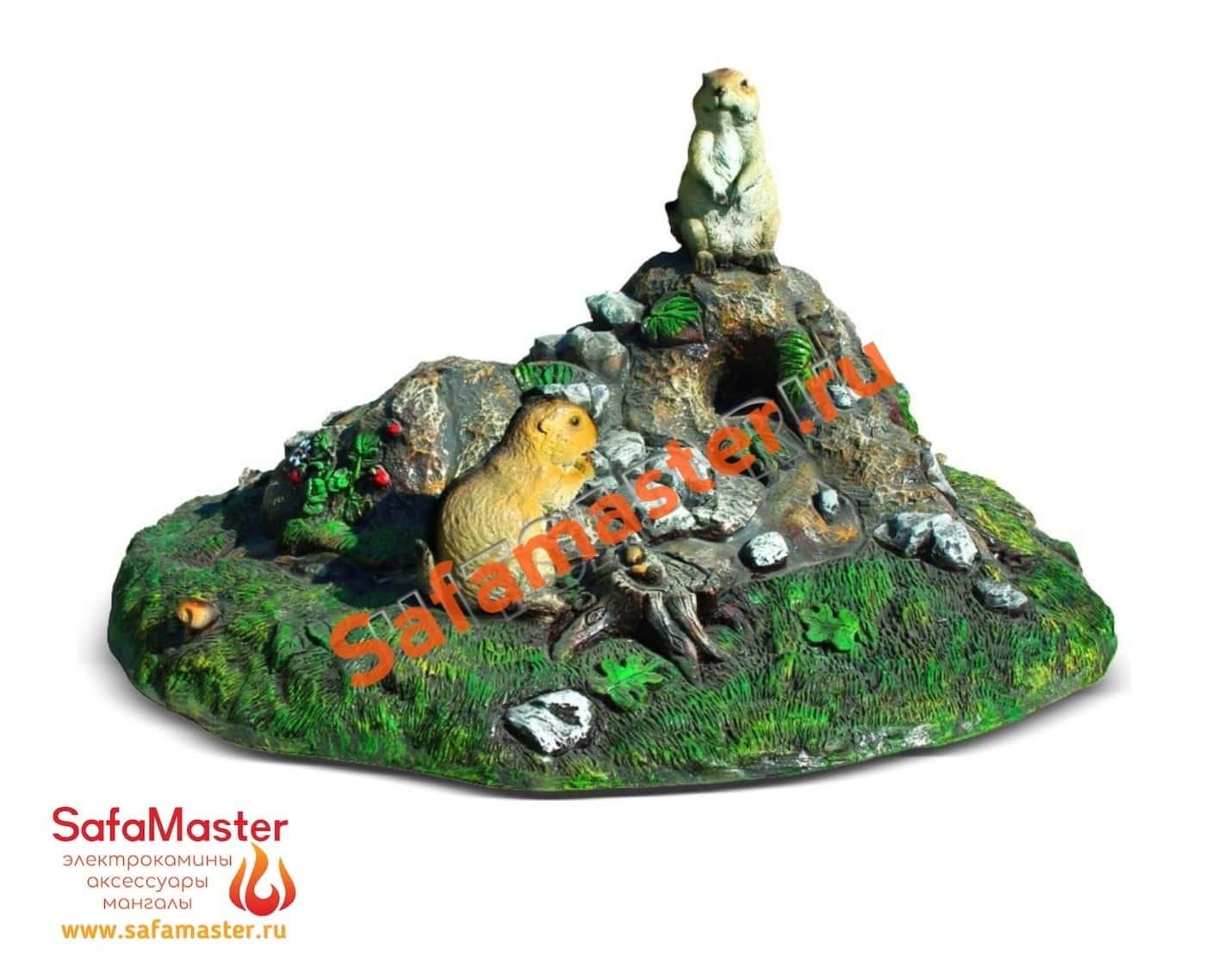 Крышка для люка и септика с сурками 007385