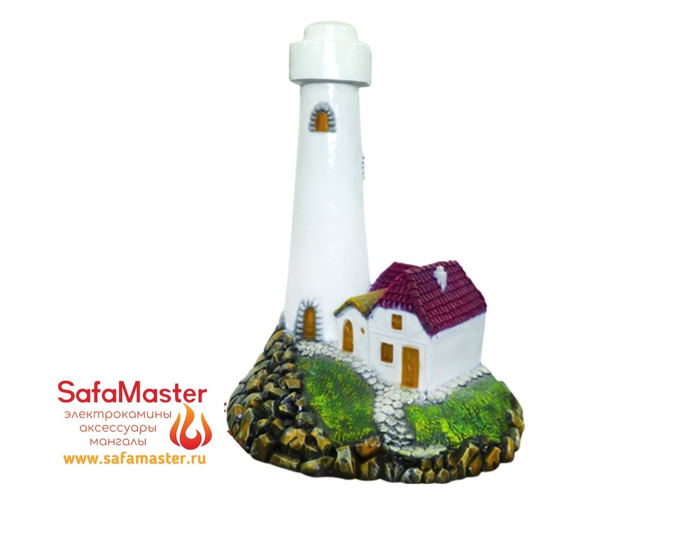 Крышка для люка и септика Маяк с домиком 007426