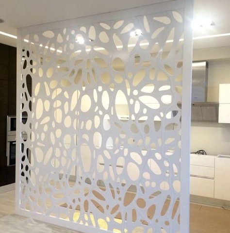 Перегородка для зонирования комнаты лофт L0190