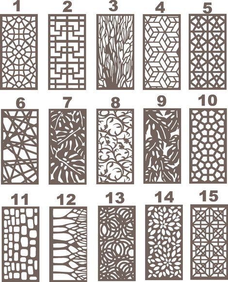 Перегородки для зонирования пространства лофт L0194