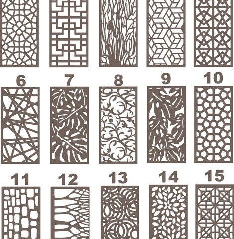 Перегородки для зонирования пространства лофт L0194