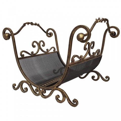 Дровница кованая  для камина, печи SafaMaster D510 из металла