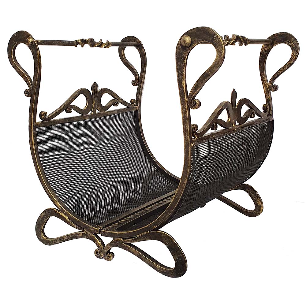 Дровница кованая для камина, печи SafaMaster D511