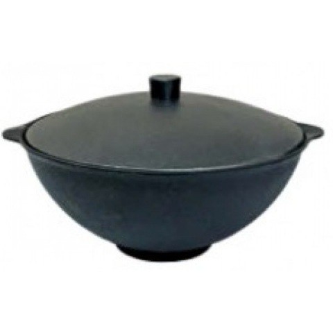 Казан чугунный с крышкой 4 л