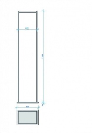 стеллаж для дров/дровница лофт