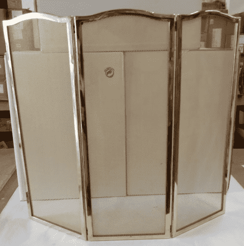 Защитный экран для камина  на 4 секции 1.064, Италия, латунь