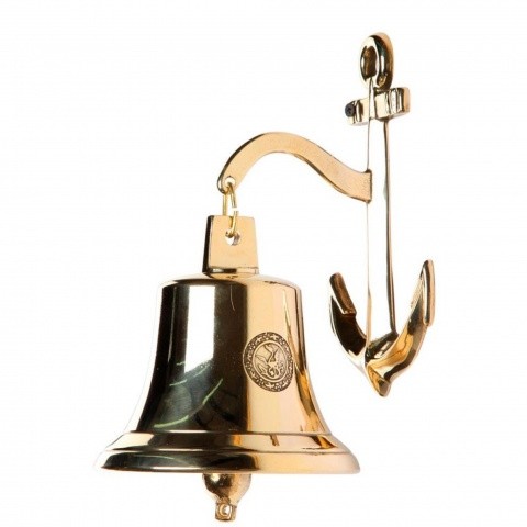Колокольчик с якорем 00252