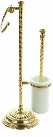 Щеткодержатель/керамика с держателем для бумаги, напольный 01641