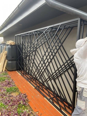 Дровница для дачи, бани уличная большая / стеллаж для дров «SafaMaster 47»