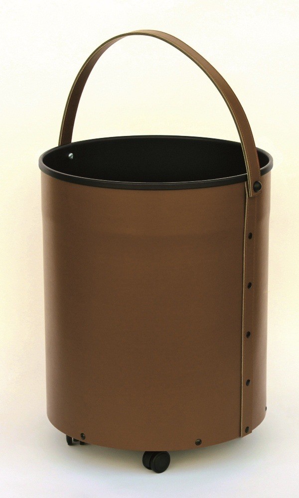 Дровница для камина в стиле лофт ведро на колесиках  Comex 50.040M, Италия