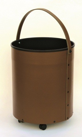 Дровница для камина в стиле лофт ведро на колесиках  Comex 50.040M, Италия