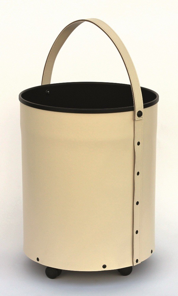 Дровница для камина на колесиках ведро  Comex 50.040P, Италия