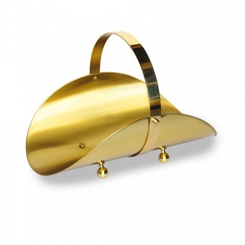 Дровница для камина из металла Comex 10.049/1, Италия(латунь)