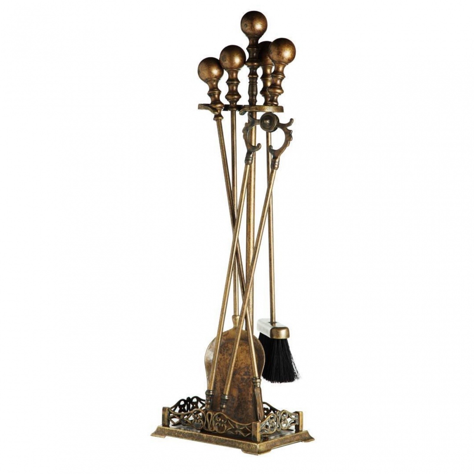 Каминный набор для камина 130507 латунь (Италия)