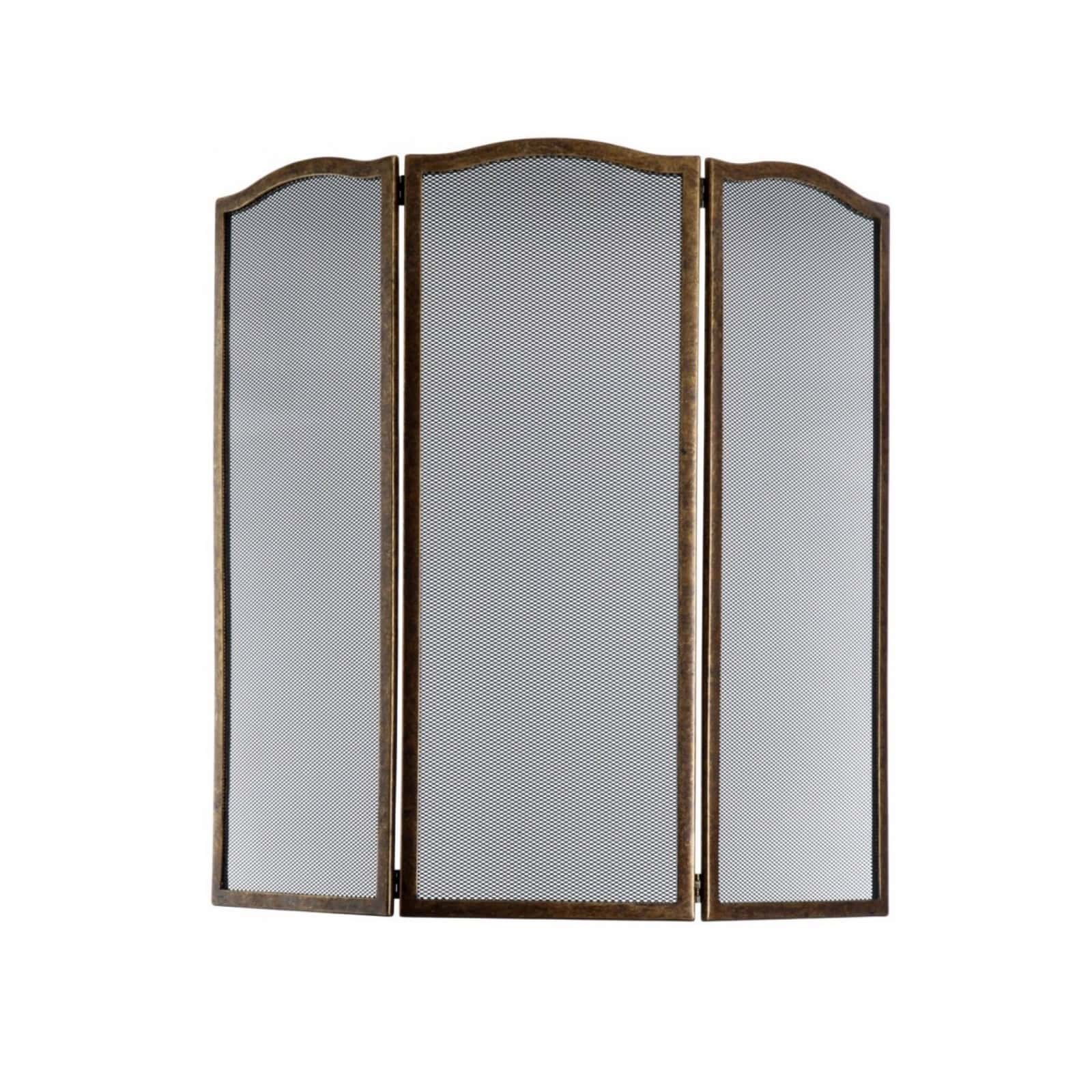 Экран декоративный для защиты от искр на 3 створки 131306 131 306(131 306 - 1.064А) Италия, латунь