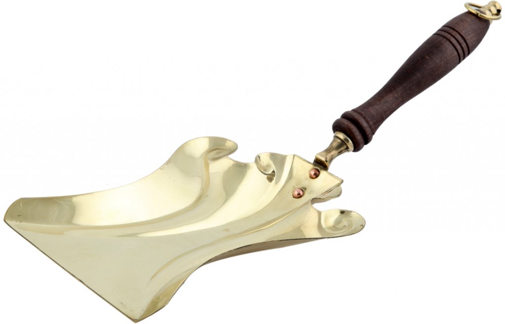 Совок с деревянной ручкой 00421