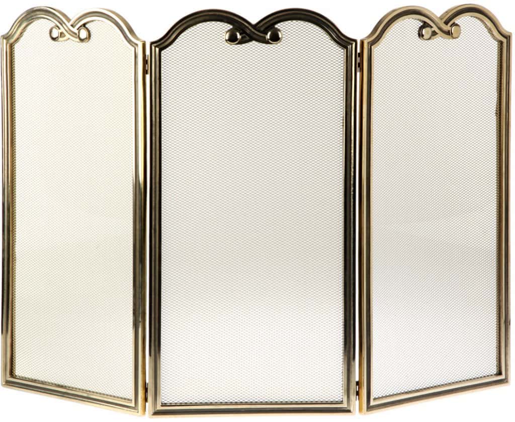 Экран декоративный для защиты от искр на 3 секции 01303 Италия, латунь