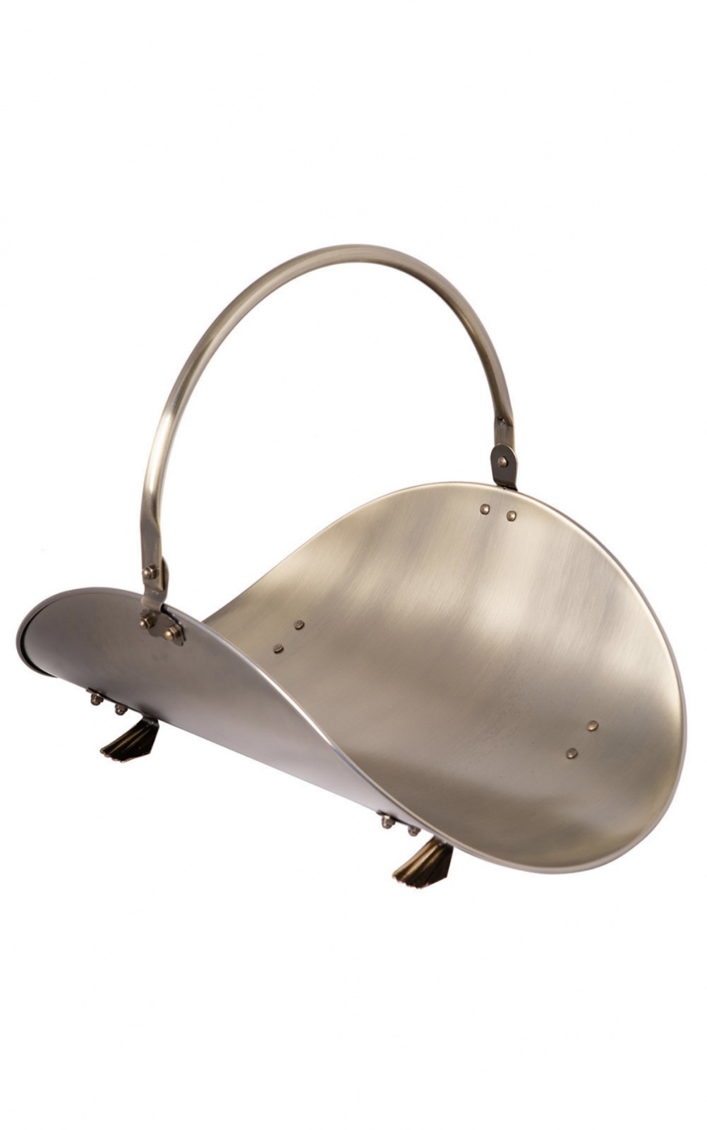 Дровница переноска для камина/печи из металла 10000AB для дачи и частного дома