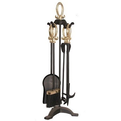 Каминный набор 4 предмета, аксессуары для камин 15016PK