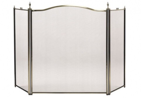 Экран для камина бронза, 3 створки C031021AB