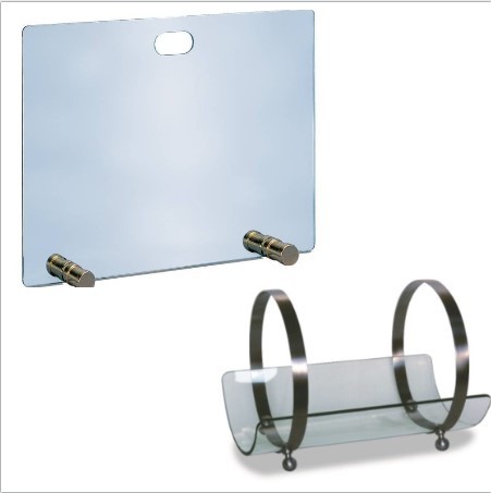 Набор для камина с дровницей и экраном Стекло (10.212/50.492 )