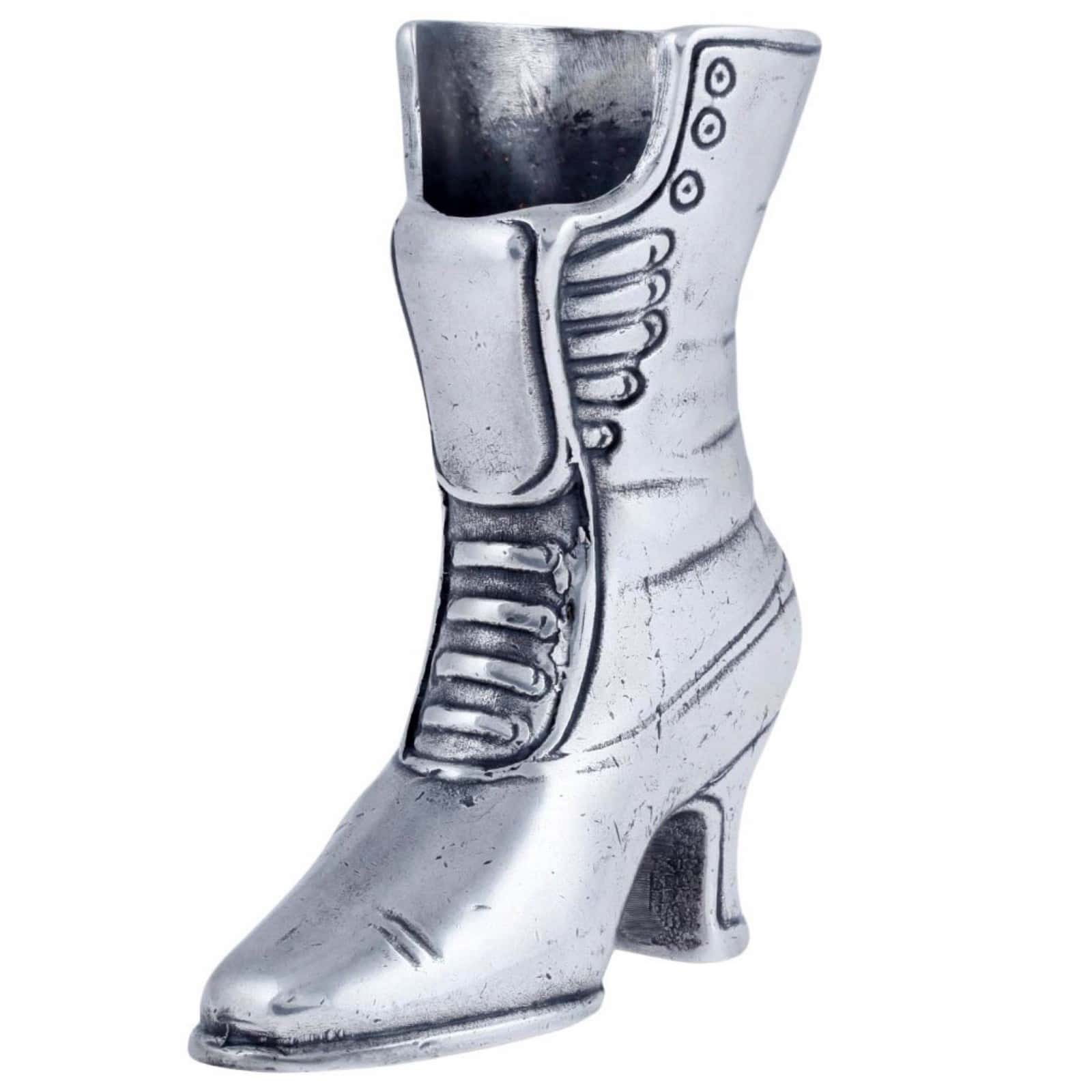 Спичечница Stilars "Сапожок" серебристая