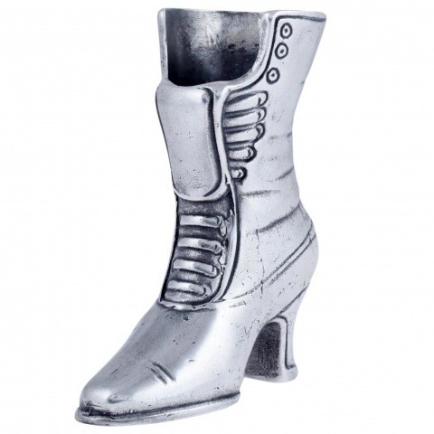 Спичечница Stilars "Сапожок" серебристая