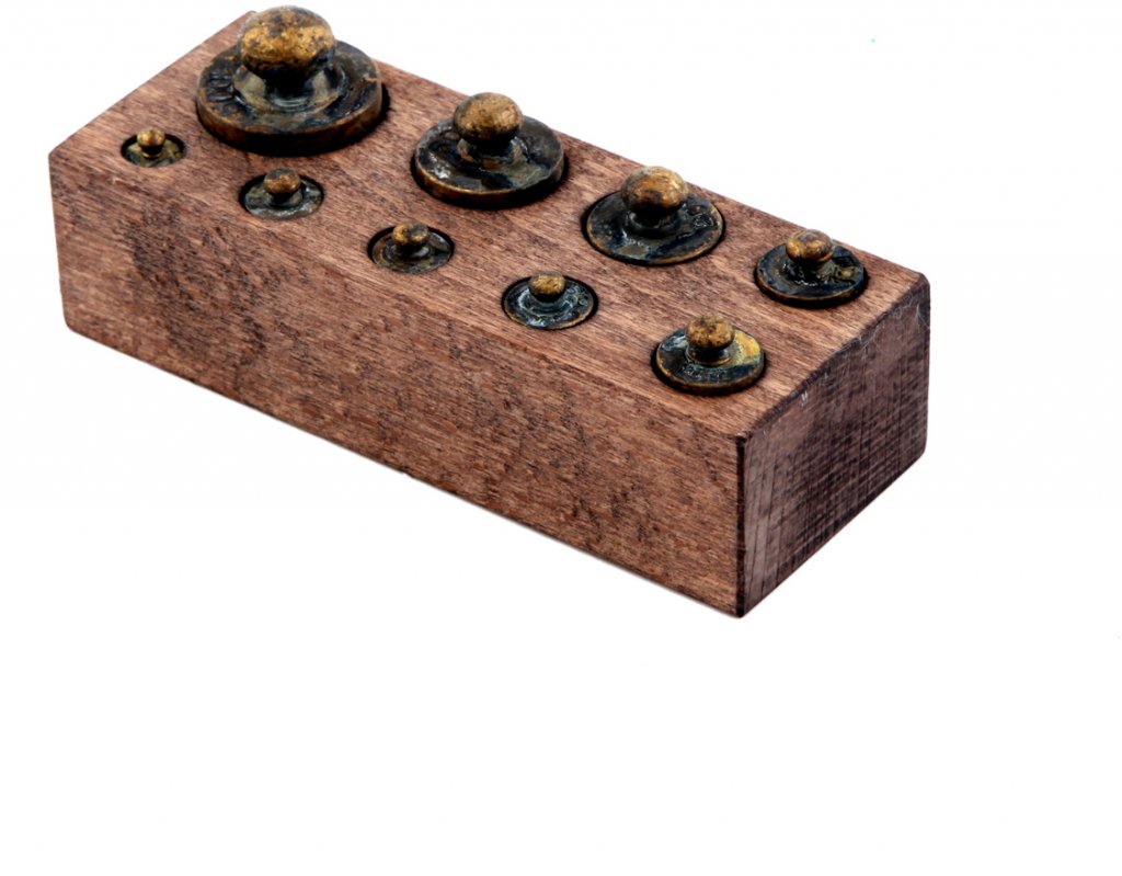 Гирьки для весов, 9 штук 130580