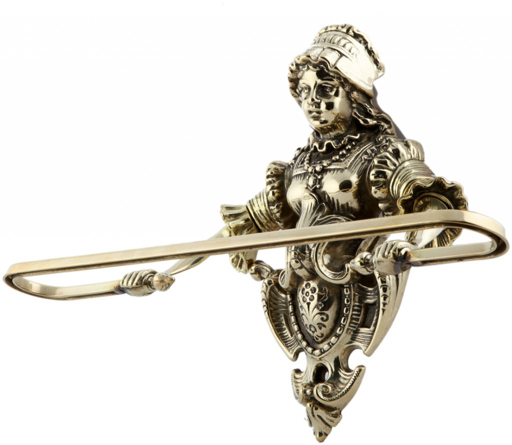 Держатель для кухонных полотенец "Дама" 00416