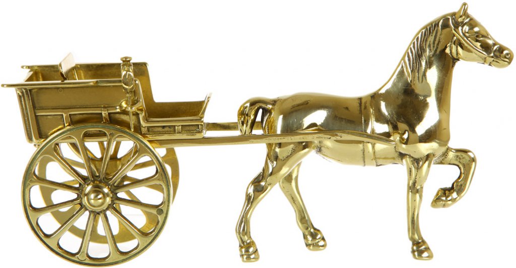 Аксессуар "Лошадь с двуколкой" 00553