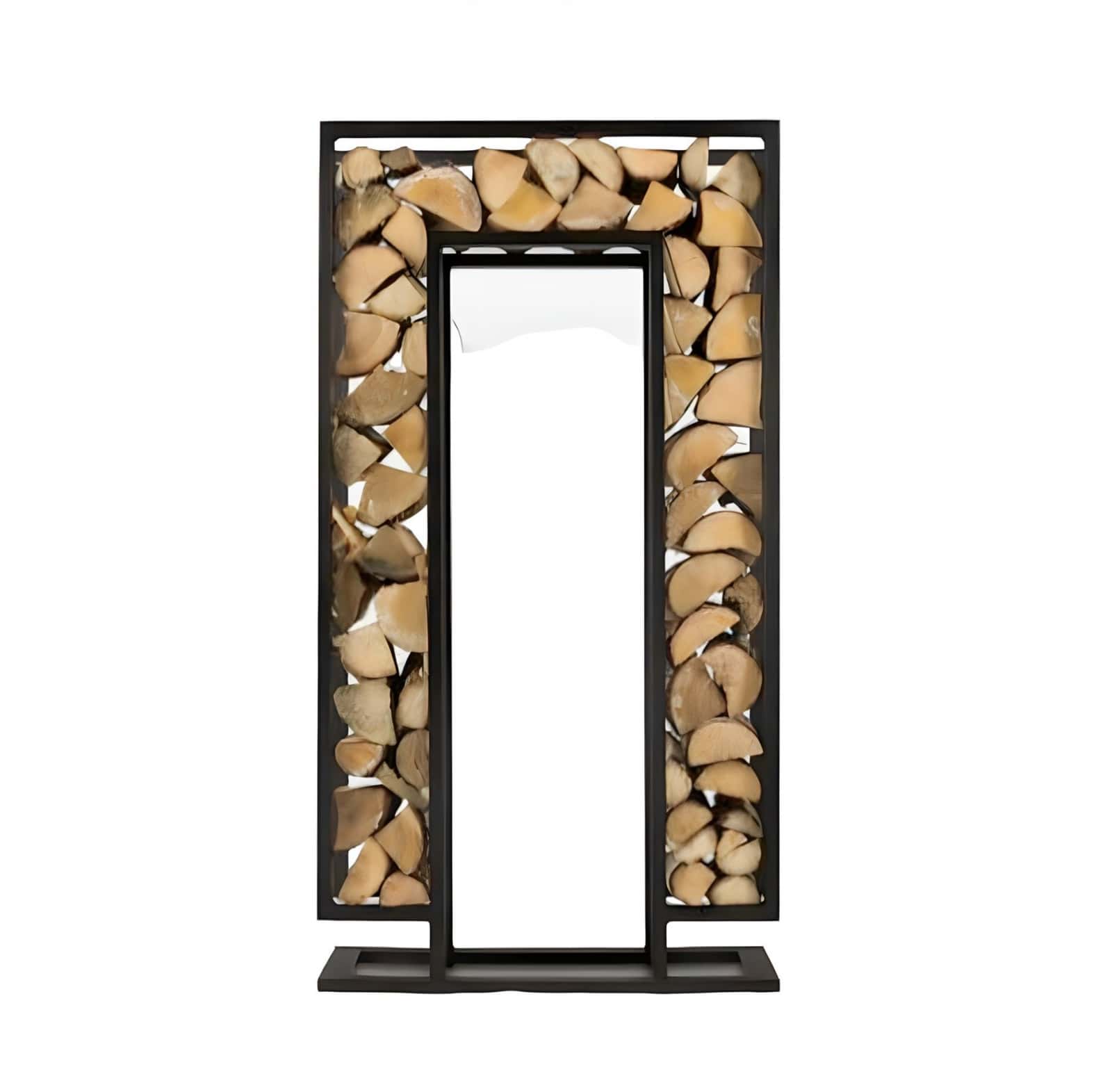 Дровница уличная из металла для дачи и частного дома лофт «SafaMaster 68»