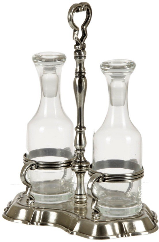 Бутылки для масла и уксуса на подставке 140556