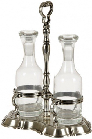 Бутылки для масла и уксуса на подставке 140556