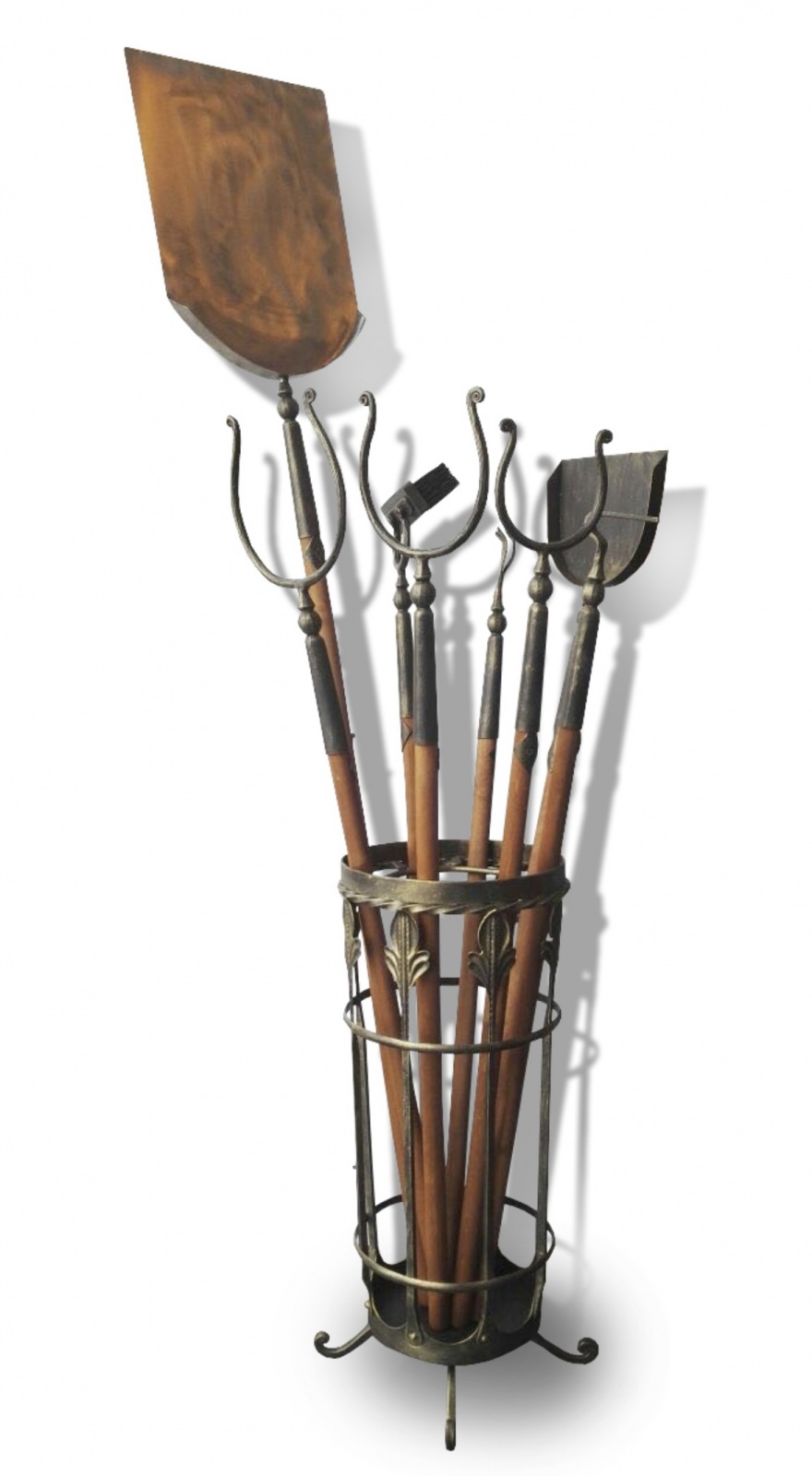 Набор для русской печи кованый: аксессуары для дровяной печи SafaMaster KN909 с хлебной лопатой