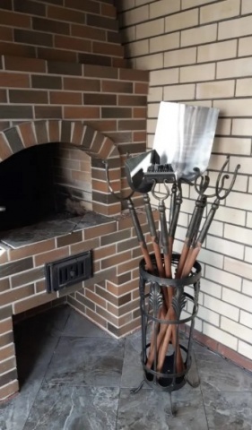 Набор для русской печи кованый: аксессуары для дровяной печи SafaMaster KN909