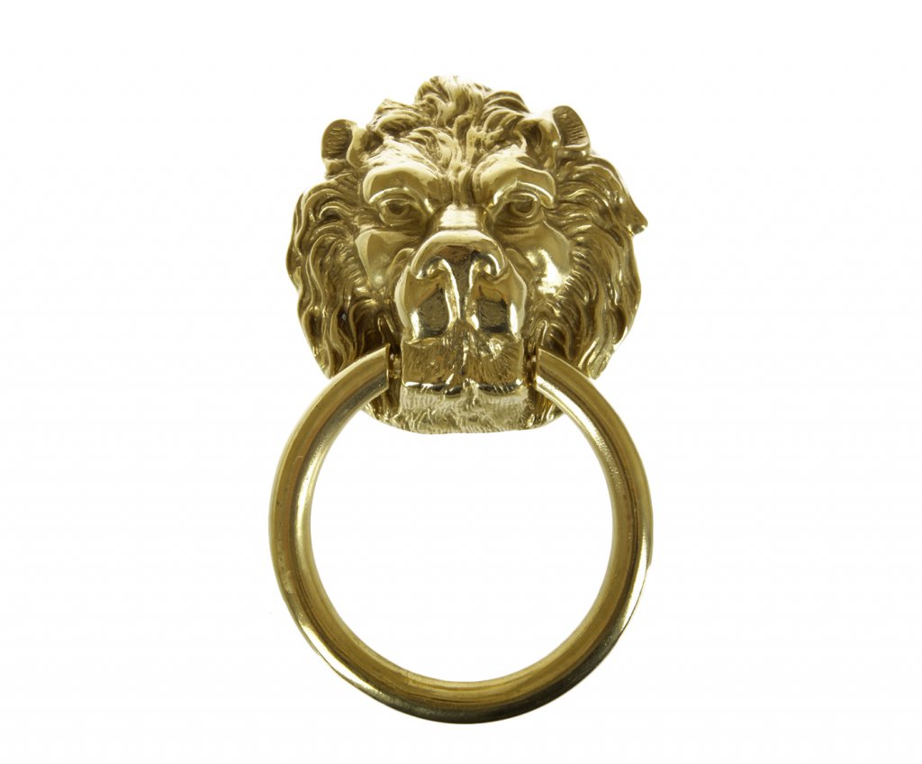 Дверной молоток "Лев" большой F-375