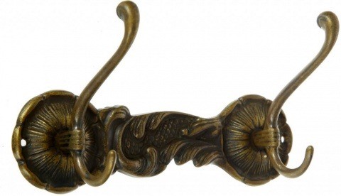 Вешалка "Барокко" 2 крючка 130101