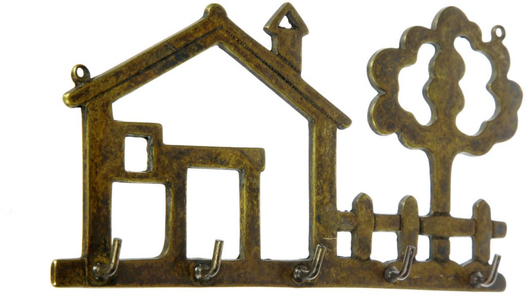 Вешалка для одежды "Дом" 130660