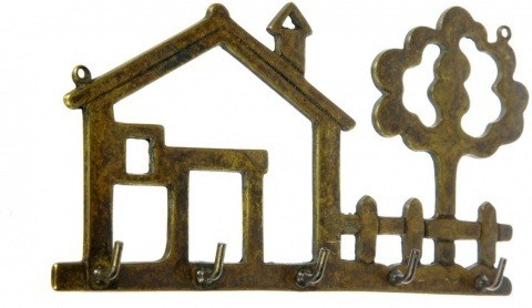 Вешалка для одежды "Дом" 130660