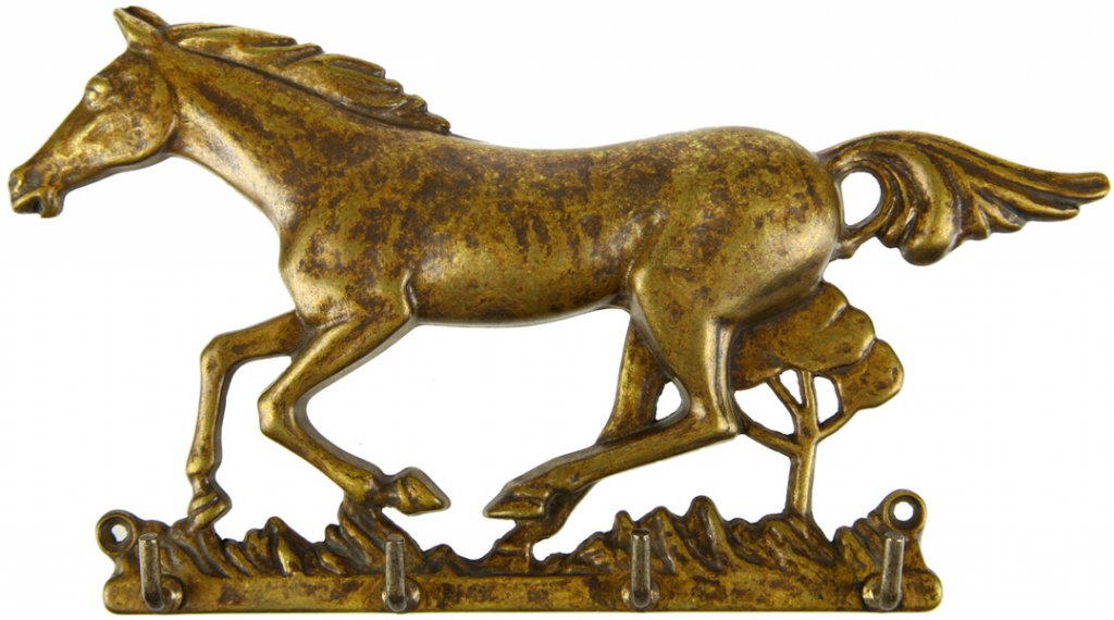 Вешалка  для одежды "Лошадь" 131093