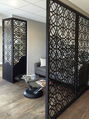 Перегородки для зонирования пространства лофт