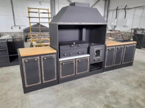 мангальная зона лофт